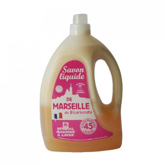 Lessive liquide de savon de Marseille 3L - Douceur naturelle