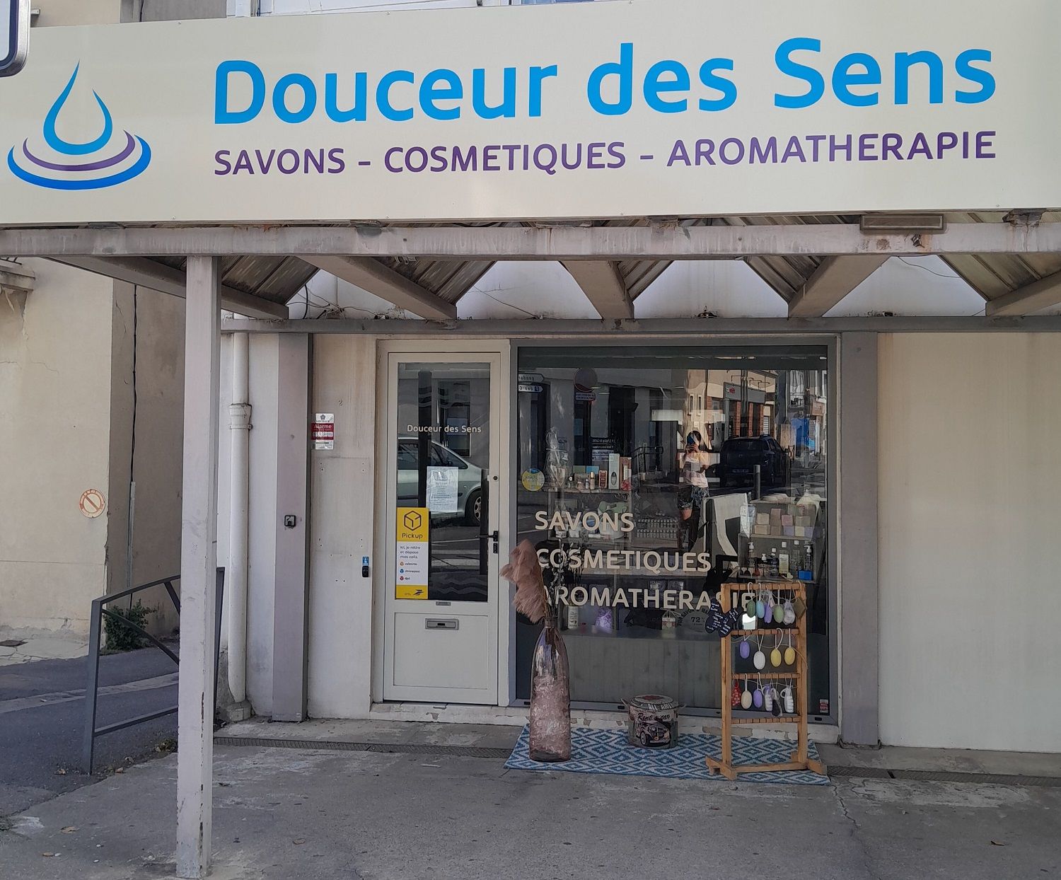 Extérieur boutique Douceur des sens Extérieur boutique Douceur des sens
